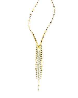 Lana Jewelry 14k Yellow Gold Short Tassel Necklace, 16
