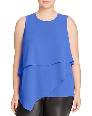 Vince Camuto Plus Layered Sleeveless Top