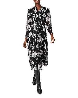 Hobbs London Orla Floral Print Dress