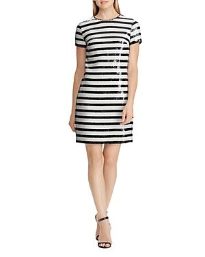 Lauren Ralph Lauren Sequin Stripe Dress