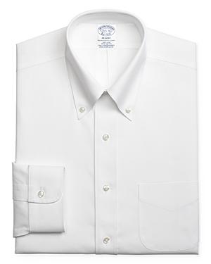 Brooks Brothers Solid Regular Fit Dress Shirt