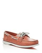 Sperry A/o 2-eye White Cap Boat Shoes
