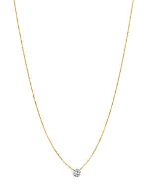 Aerodiamonds 18k Yellow Gold Solo Diamond Necklace, 18