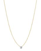 Aerodiamonds 18k Yellow Gold Solo Diamond Necklace, 18
