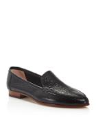 Kate Spade New York Carima Crackled Leather Loafers