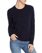 Aqua Cashmere Leopard-pattern Cashmere Sweater - 100% Exclusive