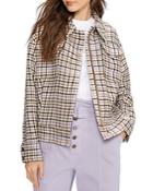 Ted Baker Checked Crop Jacket