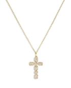 Bloomingdale's Diamond Cross Pendant Necklace In 14k Yellow Gold, 0.65 Ct. T.w. - 100% Exclusive