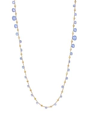 Marco Bicego 18k Yellow Gold Paradise Chalcedony Necklace, 36