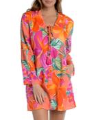 La Blanca Isla Printed Cover Up Tunic