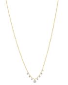 Meira T 14k Yellow & White Gold Diamond Multi Disc Pendant Necklace, 18