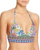 Trina Turk Jungle Beach Cropped Bikini Top