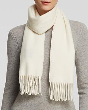 C By Bloomingdale's Solid Cashmere Scarf