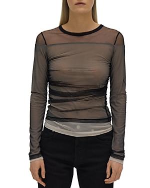 Helmut Lang Layered Mesh Top