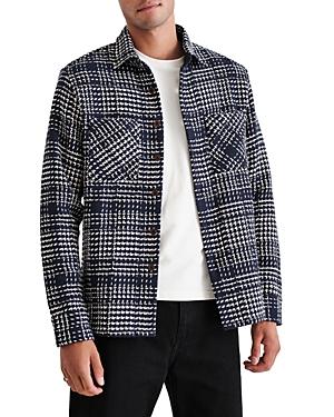 Wax London Whiting Plaid Twin Weave Shirt Jacket