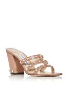 Jimmy Choo Women's Hazal 85 Embellished High Block Heel Slide Sandals - 100% Exclusive