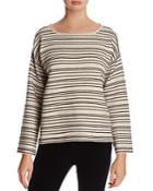 Eileen Fisher Striped Knit Top
