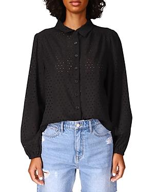 Sanctuary Heirloom Cotton Button Front Shirt