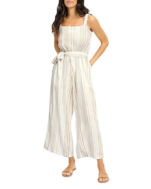 Splendid Twila Sleeveless Striped Jumpsuit