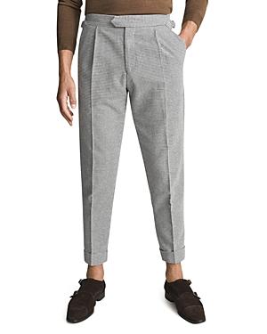 Reiss Dutch Puppytooth Tapered Pants