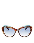 Longchamp Roseau Family Cat Eye Sunglasses, 55mm