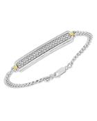 Bloomingdale's Men's Diamond Bar Bracelet In 14k Yellow & White Gold, 1.0 Ct. T.w. - 100% Exclusive