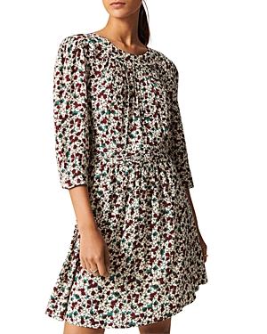 Ba & Sh Elys Printed Open Back Dress