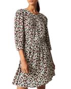 Ba & Sh Elys Printed Open Back Dress