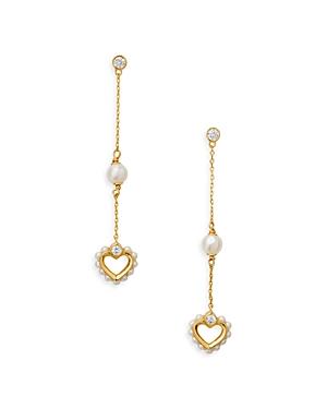 Kate Spade New York Shining Spade Linear Drop Earrings