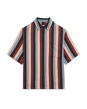 Sandro Striped Short Sleeve Shirt