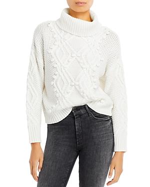 Cliche Pom Pom Turtleneck Sweater (62% Off) - Comparable Value $92