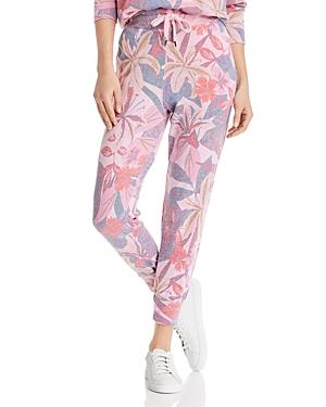 Sundry Floral Tapered Sweatpants