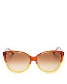 Marc Jacobs Color Block Cat Eye Sunglasses, 58mm