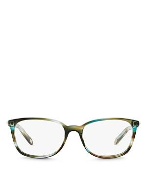 Tiffany & Co. Women's Ocean Turquoise Square Optical Glasses, 51mm