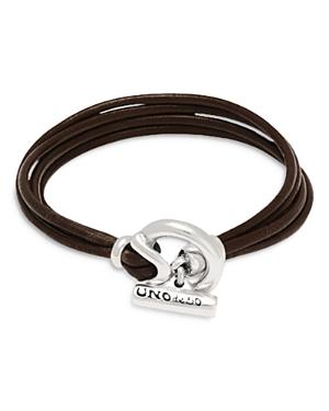 Uno De 50 On The Way Bundled Leather Flex Bracelet