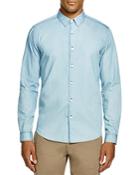 Theory Benner Arrowsift Oxford Slim Fit Button Down Shirt