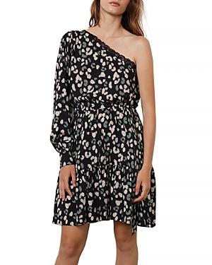 Velvet By Graham & Spencer Printed One Shoulder Dress