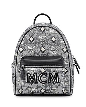 Mcm Vintage Jacquard Backpack