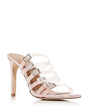 Kurt Geiger London Women's Pierra Strappy High Heel Slide Sandals