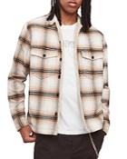 Allsaints Inasa Cotton Plaid Shirt Jacket