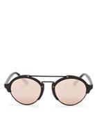 Illesteva Women's Mirrored Milan Ii Round Sunglasses, 53mm