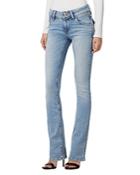 Hudson Beth Mid Rise Baby Bootcut Jeans In Motion