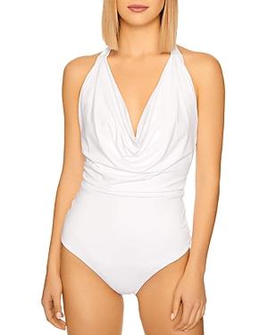 Susana Monaco Cowl Neck Bodysuit
