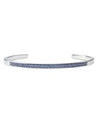 Michael Kors Custom Kors Pave Sterling Silver Nesting Bracelet Insert