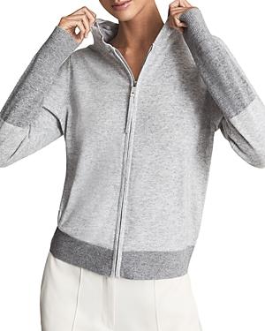 Reiss Courtney Colorblocked Hoodie