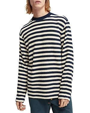 Scotch & Soda Striped Long Sleeve Tee