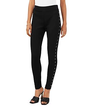 Vince Camuto Studded Ponte Knit Leggings