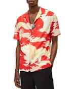 Allsaints Miyaki Printed Camp Shirt