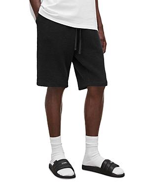 Allsaints Jackson Cotton Fleece Solid Straight Fit Sweatshorts