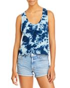 Mother The Breezy Tie Dyed Tank Top